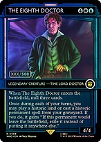 The Eighth Doctor (WHO-559Z) - rare: (Showcase) (Borderless) - Foil