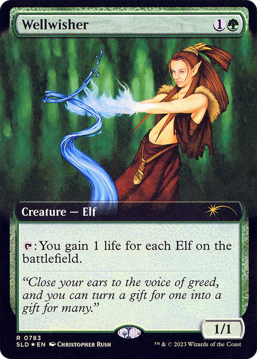 Wellwisher (SLD-783) - rare: (Extended Art) - Foil