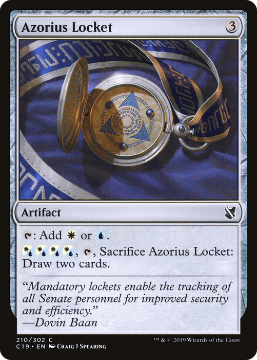Azorius Locket (C19-210) - common