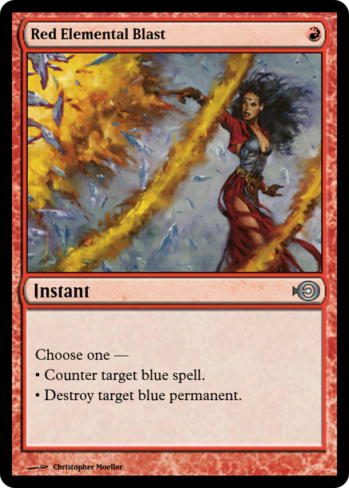 Red Elemental Blast (PRM-43610) - uncommon - Foil