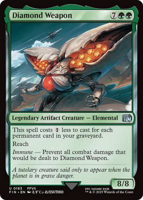 Diamond Weapon (FIN-183) - uncommon