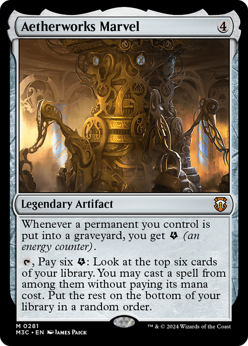 Aetherworks Marvel (M3C-281) - mythic - Foil