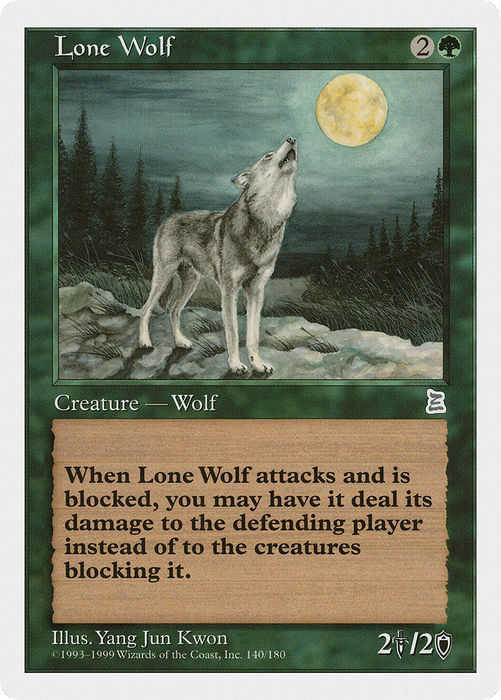 Lone Wolf (PTK-140) - uncommon