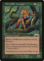 Mirri, Cat Warrior (EXO-114) - rare