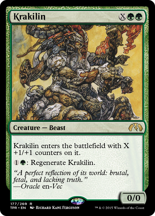 Krakilin (TPR-177) - rare - Foil