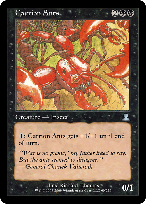 Carrion Ants (ME3-060) - uncommon - Foil