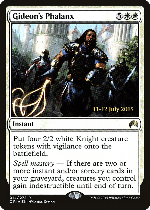 Gideon's Phalanx (PRE-14S) - rare - Foil