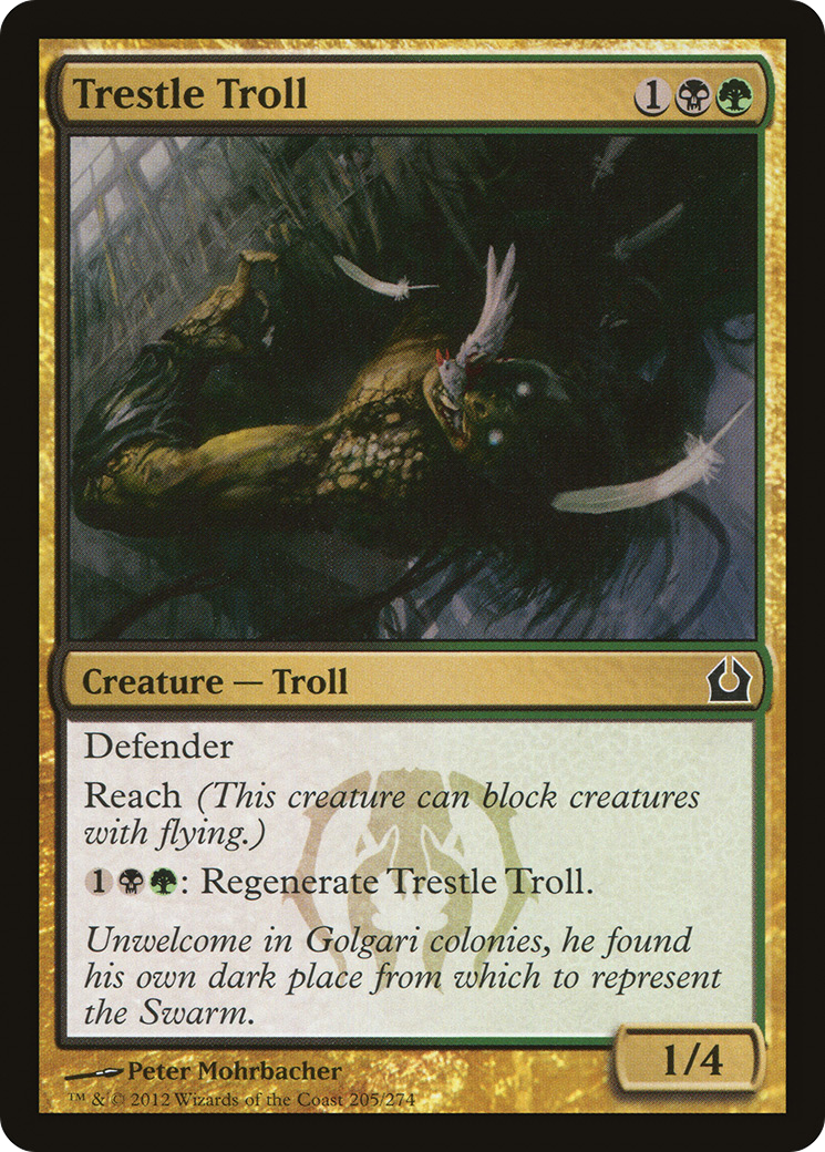 Trestle Troll (RTR-205) - common - Foil