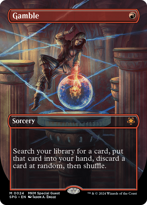 Gamble (SPG-024) - mythic (Borderless)
