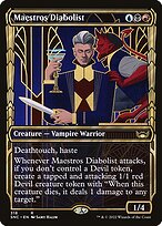 Maestros Diabolist (SNC-318) - rare: (Showcase)