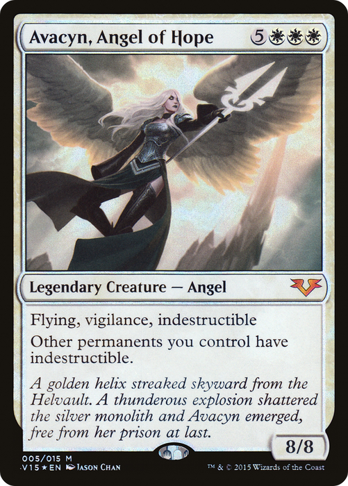 Avacyn, Angel of Hope (V15-005) - mythic - Foil