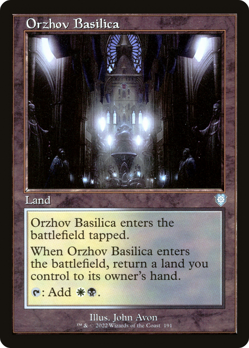 Orzhov Basilica (BRC-191) - uncommon