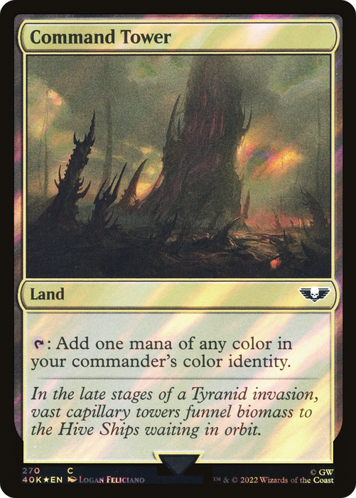 Command Tower (40K-270★) - common - Foil