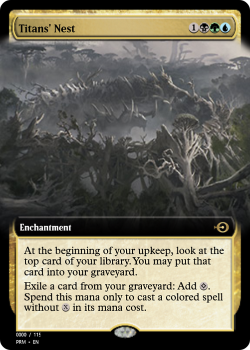 Titans' Nest (PRM-80839) - rare - Foil