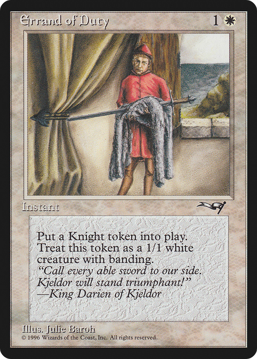 Errand of Duty (ALL-02A) - common