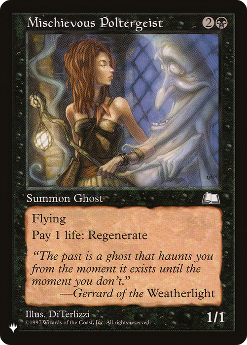 Mischievous Poltergeist (LIST-WTH-74) - uncommon