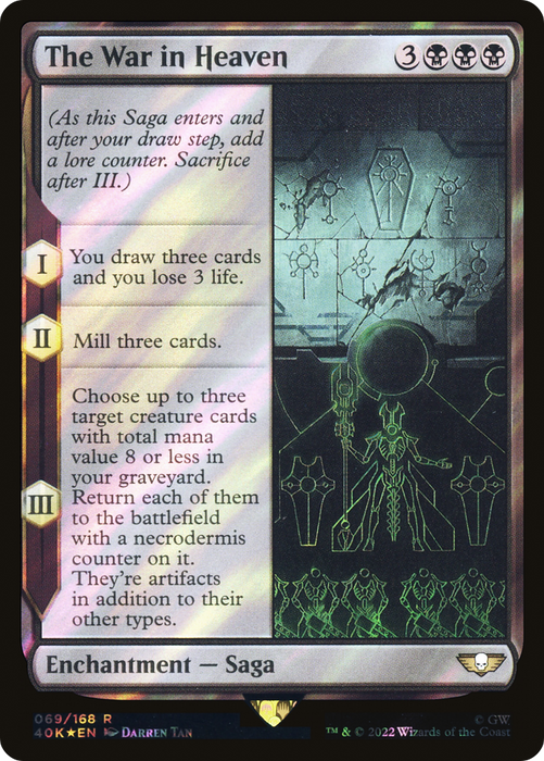 The War in Heaven (40K-69★) - rare - Foil