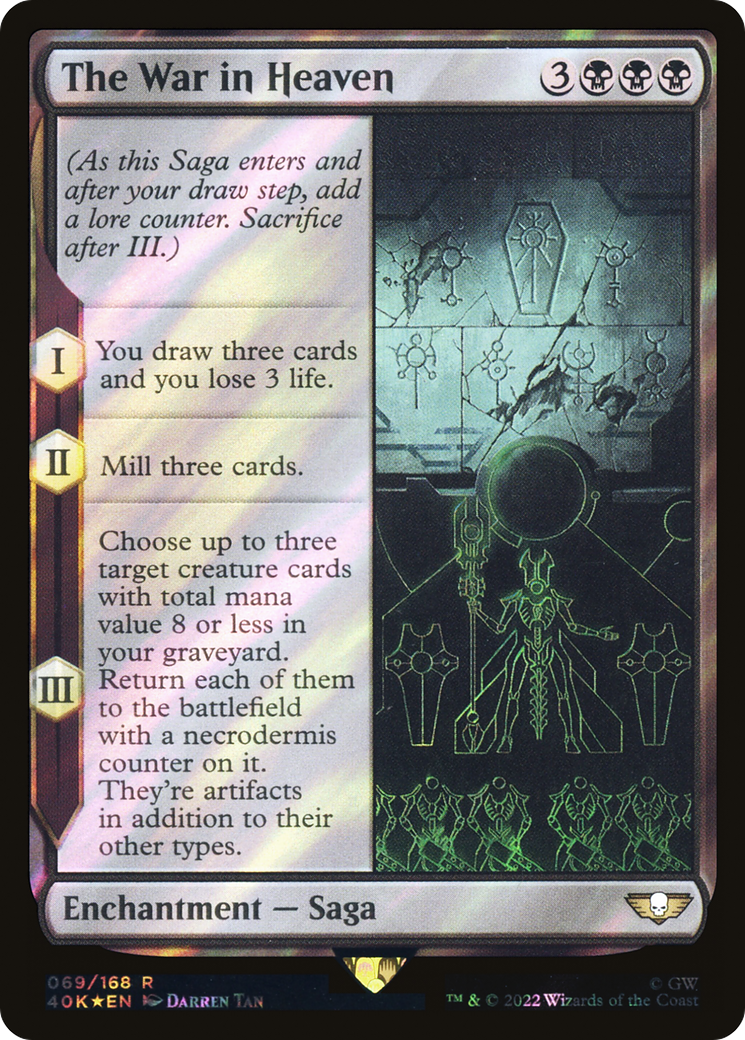 The War in Heaven (40K-69★) - rare - Foil