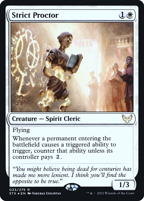 Strict Proctor (PRE-33S) - rare - Foil
