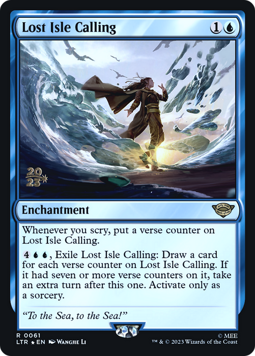 Lost Isle Calling (PRE-61S) - rare - Foil
