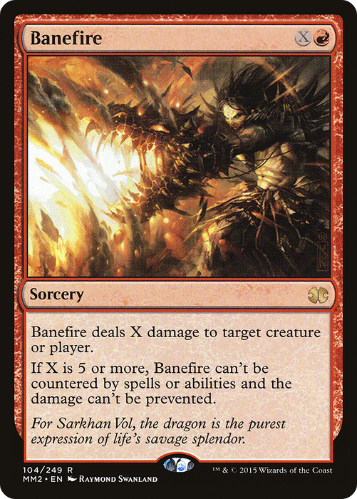 Banefire (MM2-104) - rare