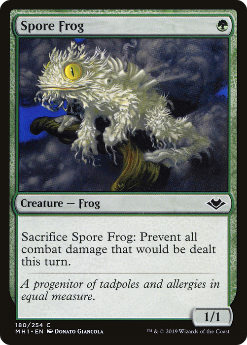 Spore Frog (MH1-180) - common - Foil
