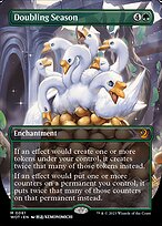 Doubling Season (WOT-081) - mythic (Borderless)