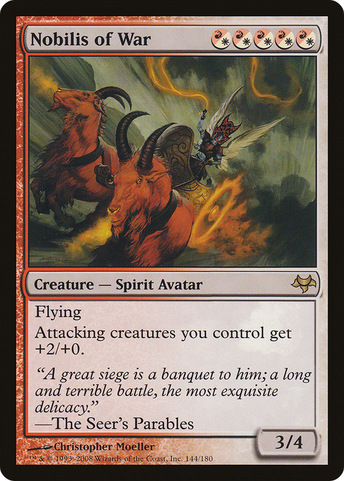 Nobilis of War (EVE-144) - rare - Foil