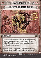 Electrodominance (OTP-023) - rare: (Showcase) (Borderless)