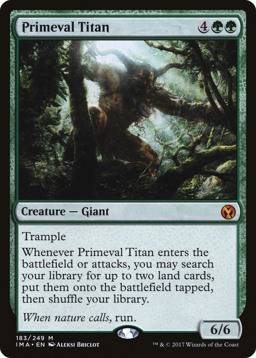 Primeval Titan (IMA-183) - mythic