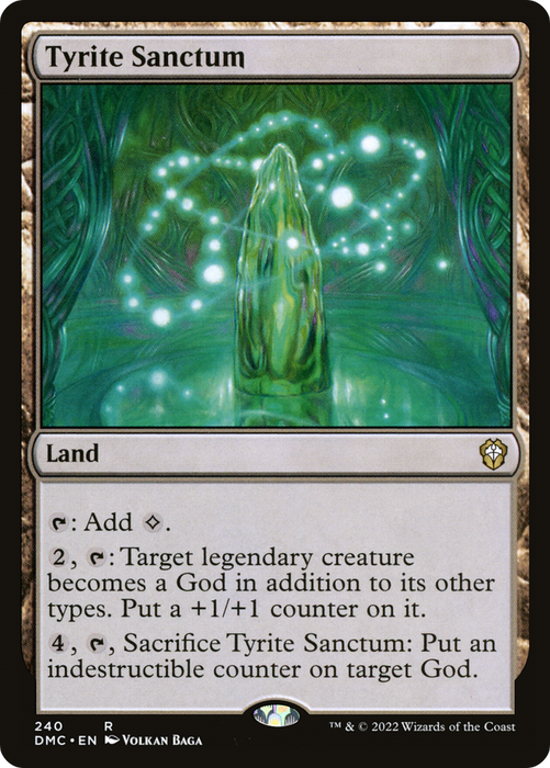 Tyrite Sanctum (DMC-240) - rare