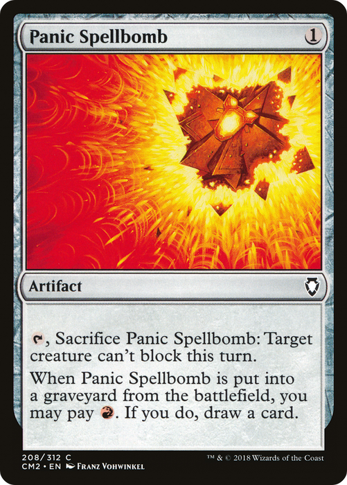 Panic Spellbomb (CM2-208) - common