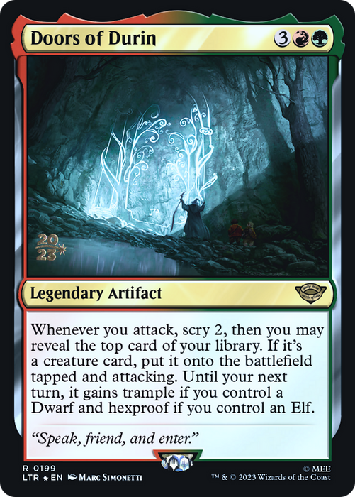 Doors of Durin (PRE-199S) - rare - Foil