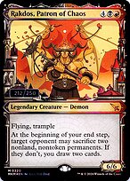 Rakdos, Patron of Chaos (MKM-320Z) - mythic - Foil