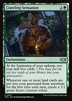 Crawling Sensation (TDC-252) - uncommon: (enchantment)