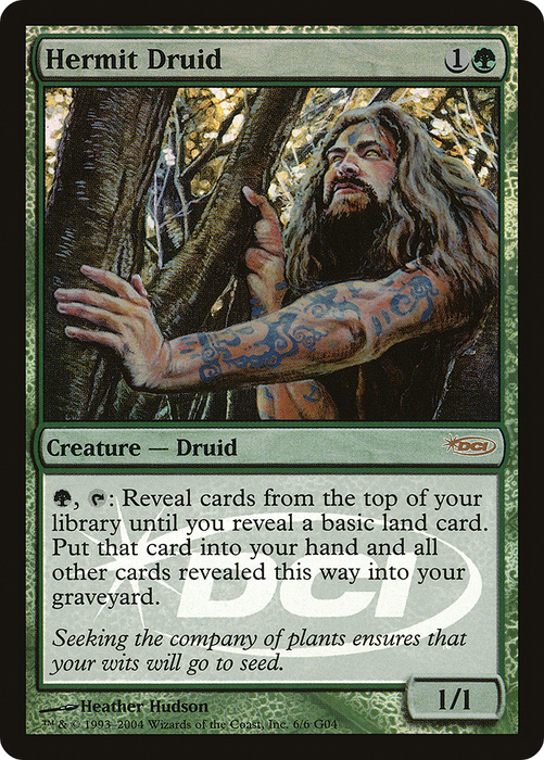 Hermit Druid (JDG-006) - rare - Foil