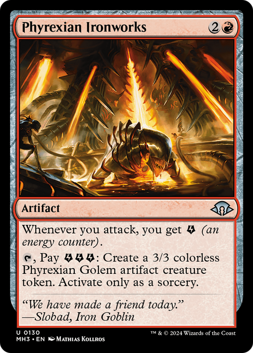 Phyrexian Ironworks (MH3-130) - uncommon