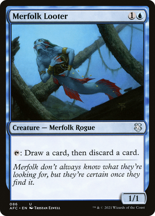 Merfolk Looter (AFC-086) - uncommon