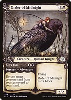 Order of Midnight // Alter Fate (ELD-288) - uncommon: (Showcase)