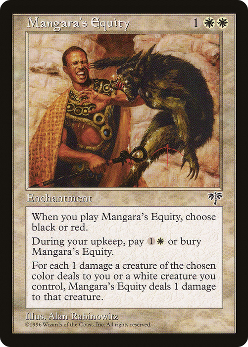 Mangara's Equity (MIR-026) - uncommon