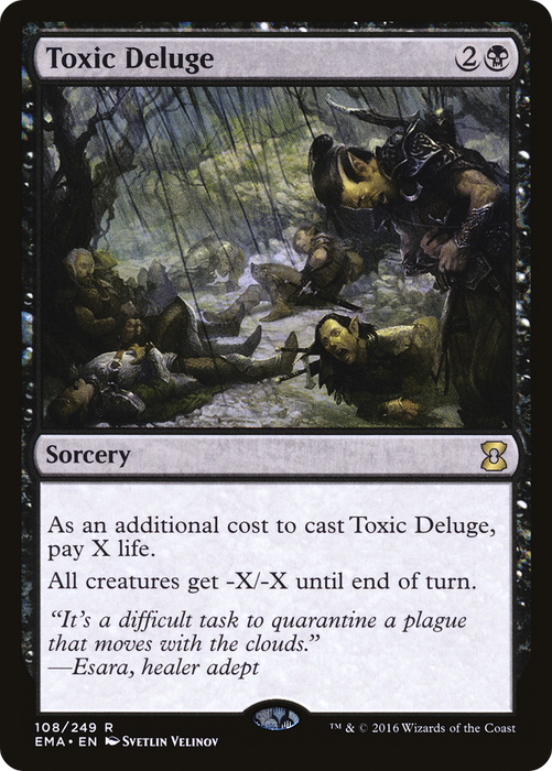 Toxic Deluge (EMA-108) - rare - Foil