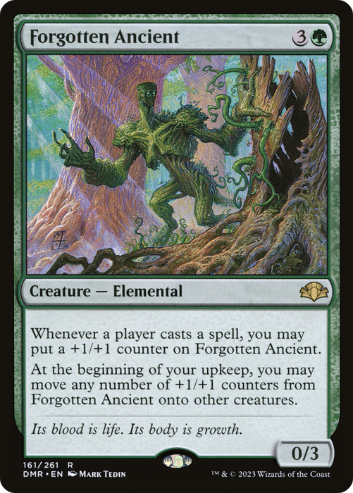 Forgotten Ancient (DMR-161) - rare - Foil