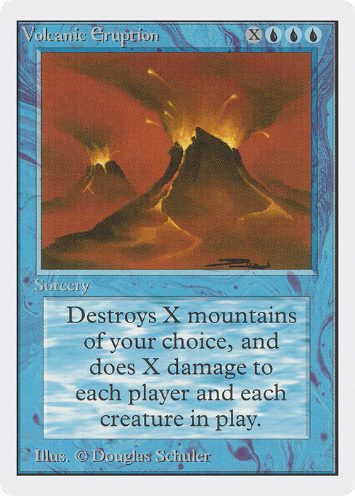 Volcanic Eruption (2ED-089) - rare
