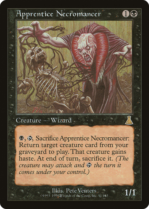 Apprentice Necromancer (UDS-051) - rare - Foil