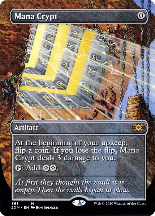 Mana Crypt (2XM-361) - mythic (Borderless)