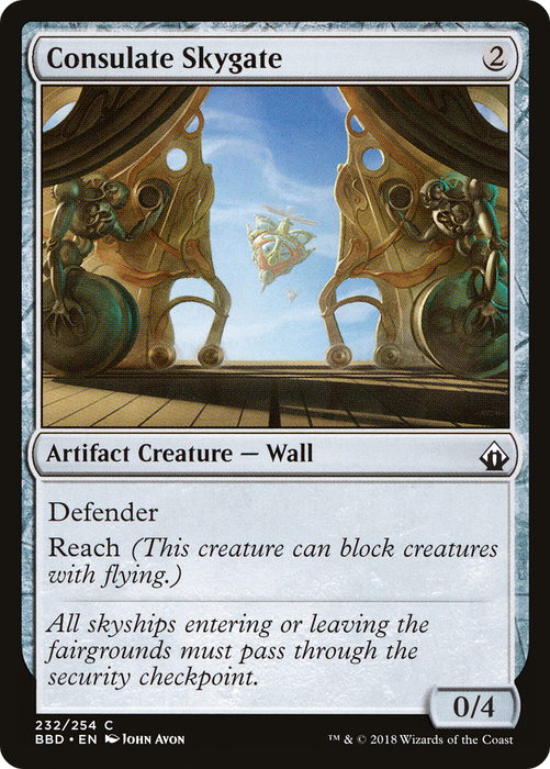 Consulate Skygate (BBD-232) - common - Foil
