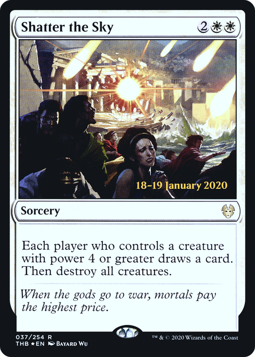 Shatter the Sky (PRE-37S) - rare - Foil