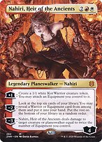 Nahiri, Heir of the Ancients (ZNR-282) - mythic (Borderless) - Foil