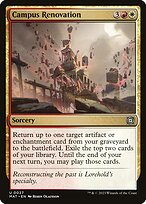 Campus Renovation (MAT-027) - uncommon