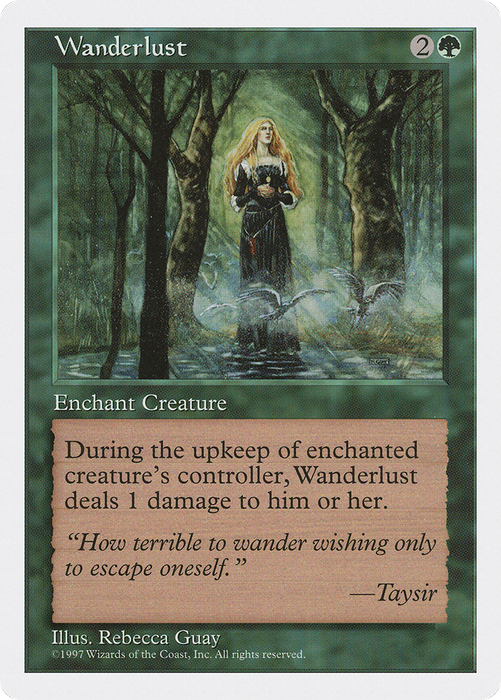 Wanderlust (5ED-339) - uncommon